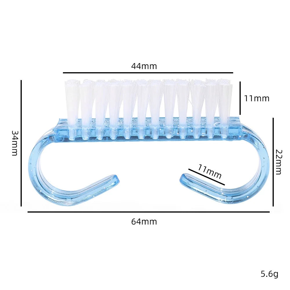 10/1Pcs Plastic Nail Brush