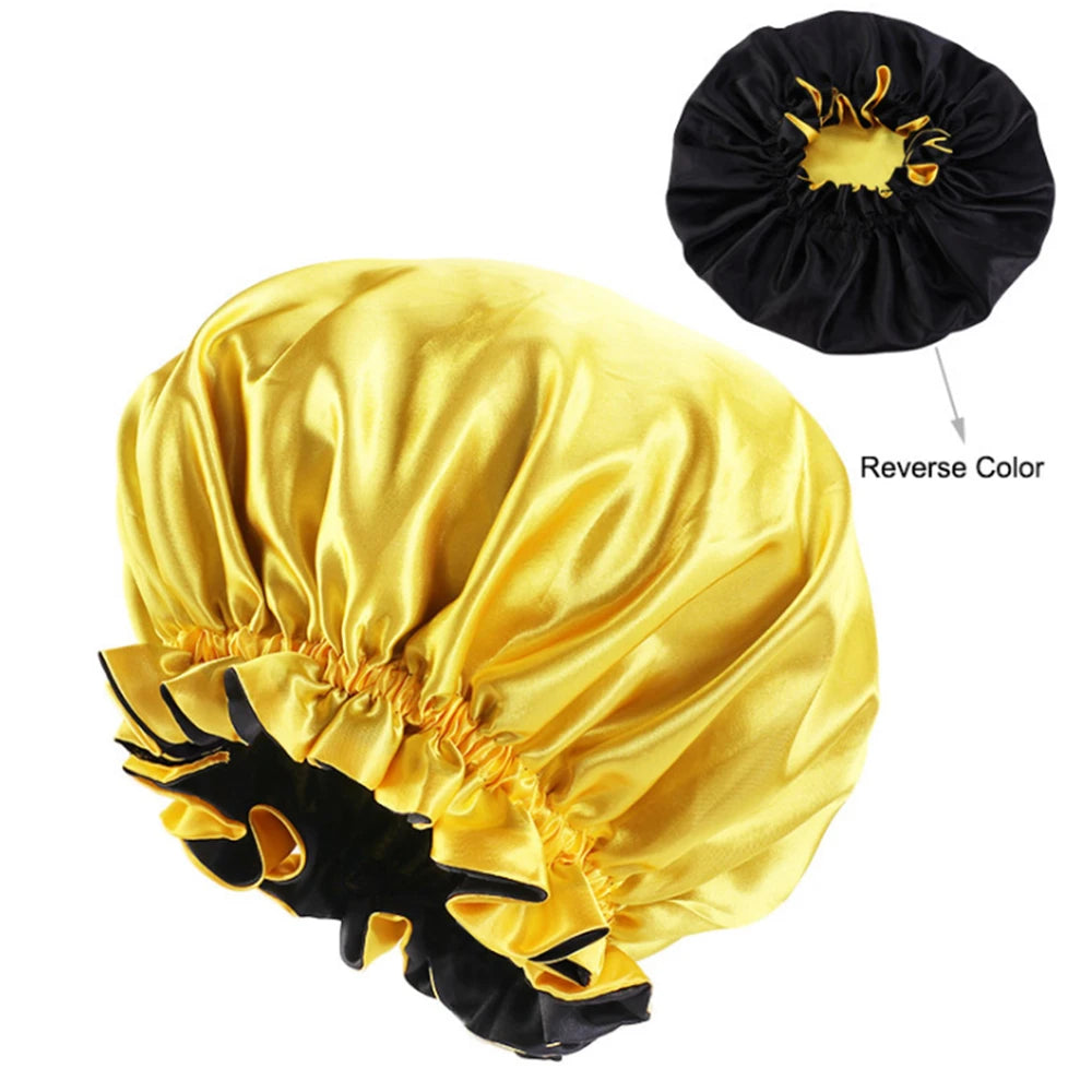 Satin Elastic Bonnet