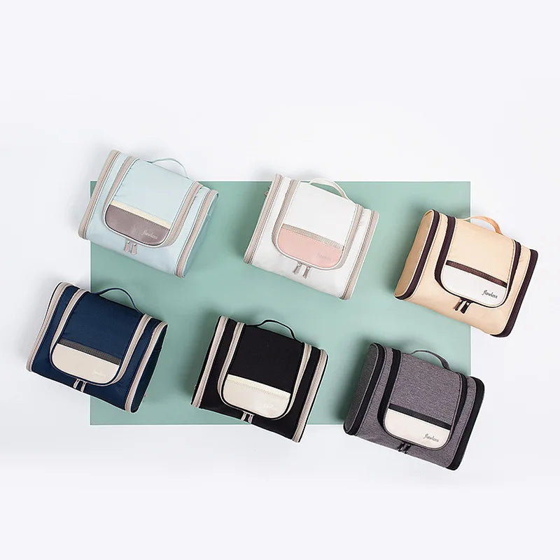 Fully Expanded Cosmetic Bag