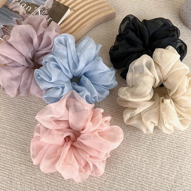 Hair scrunchies