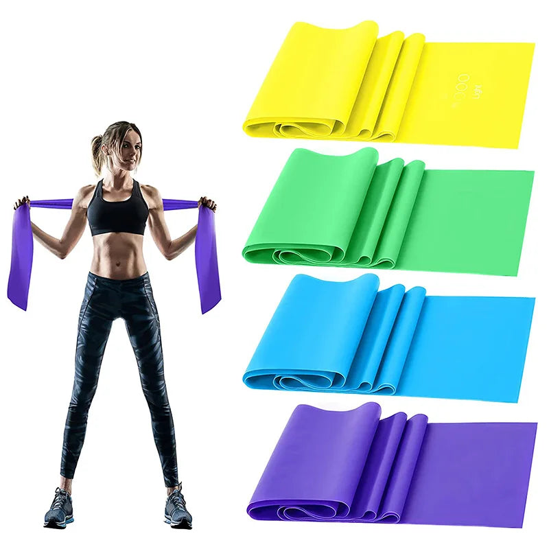 4 set of resistance elastic bands