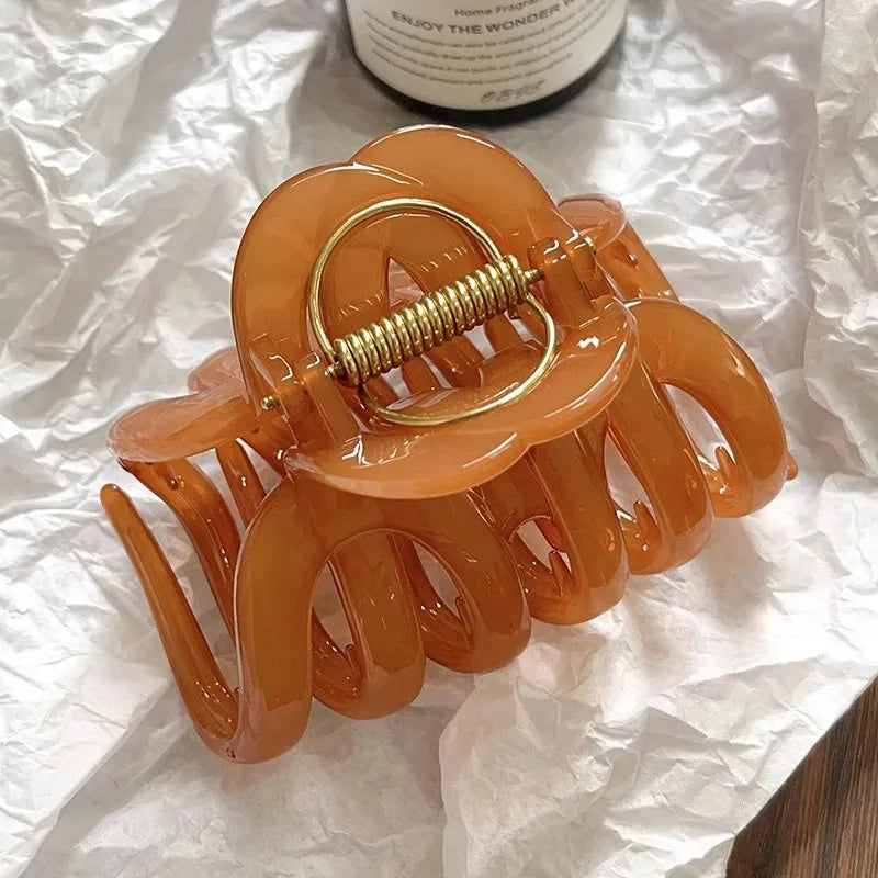 Pumpkin Hair Claw