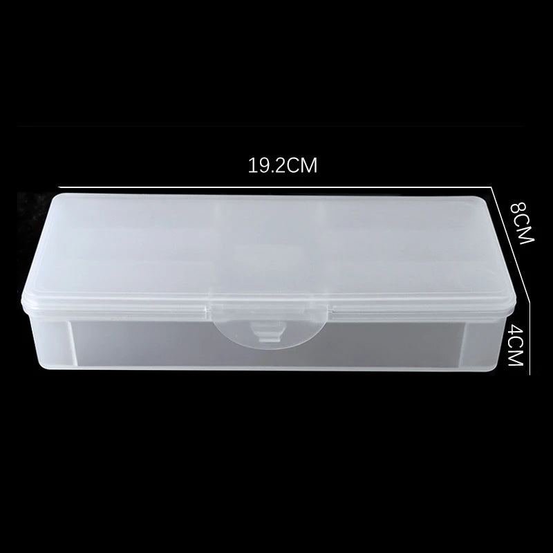 1Pc clear storage box