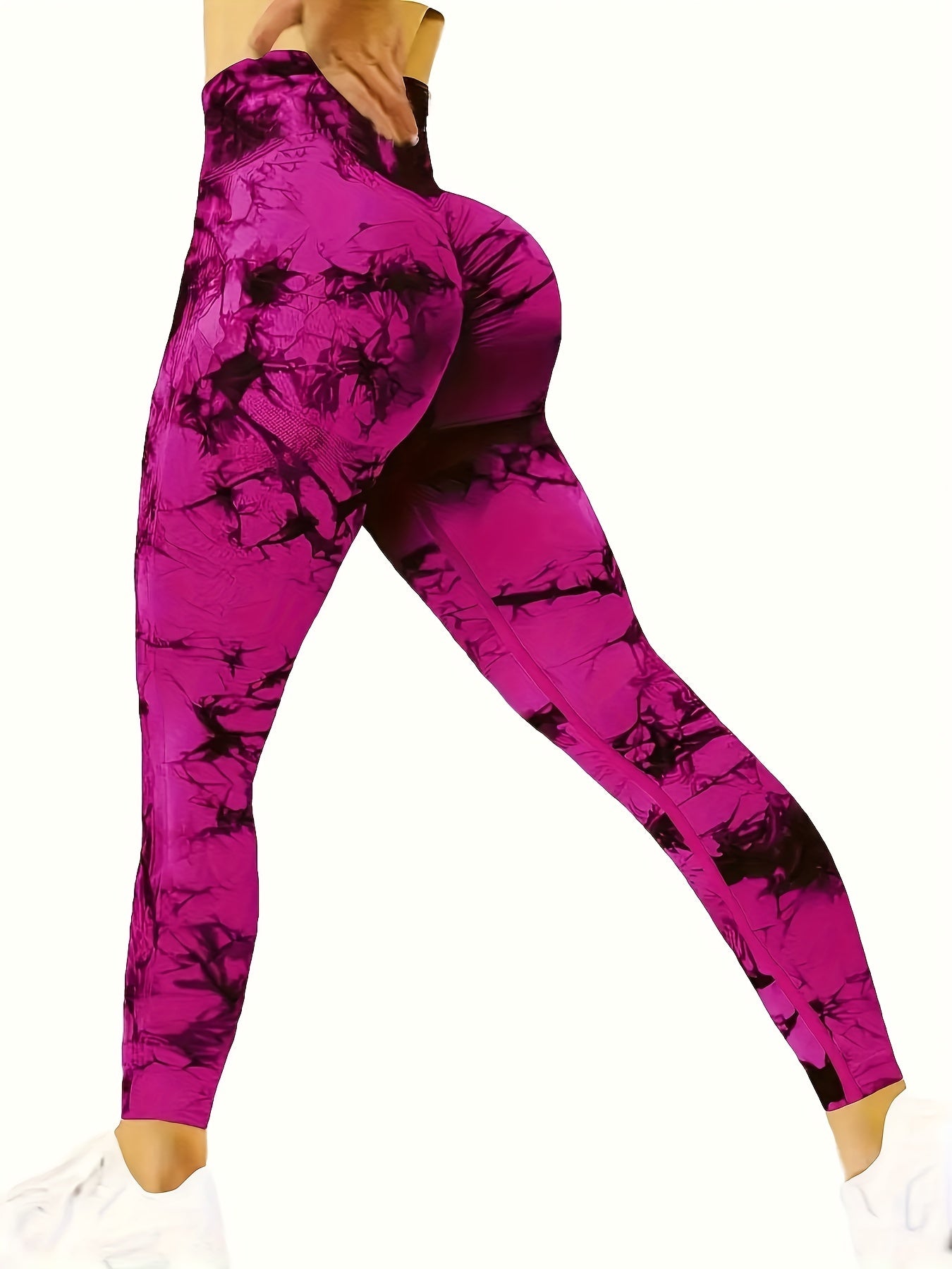 Women'S Tie-Dye High-Waist leggings