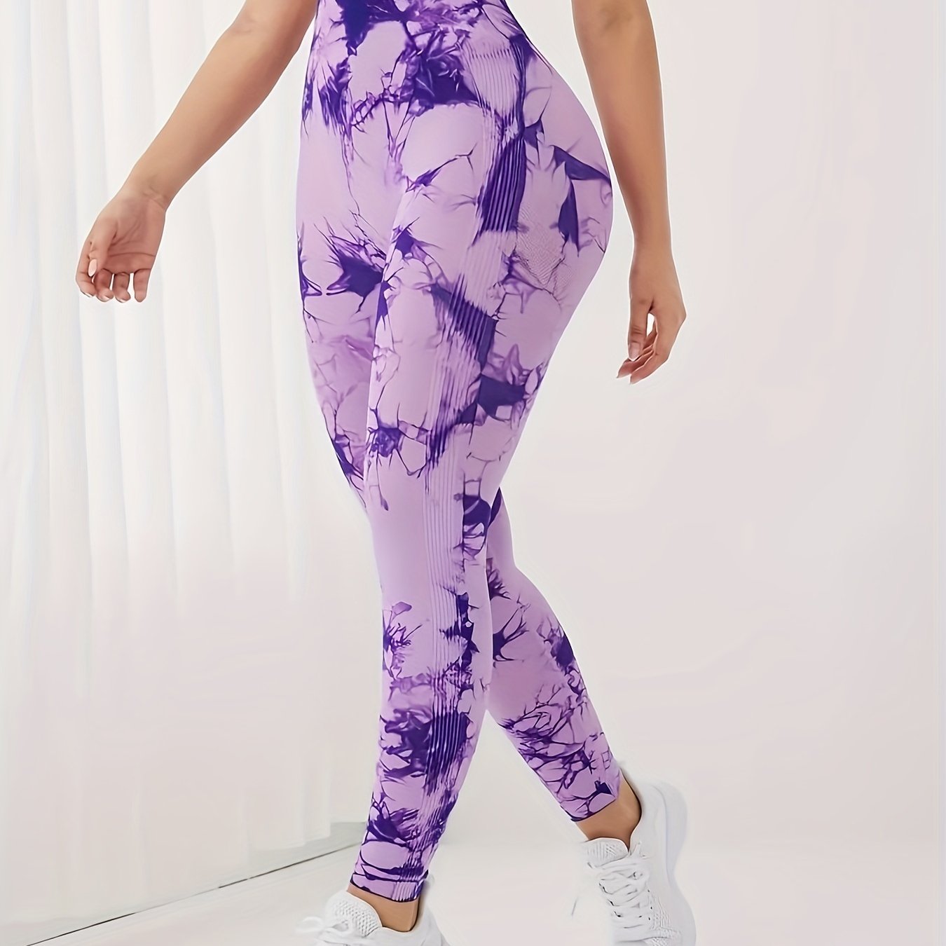 Women'S Tie-Dye High-Waist leggings