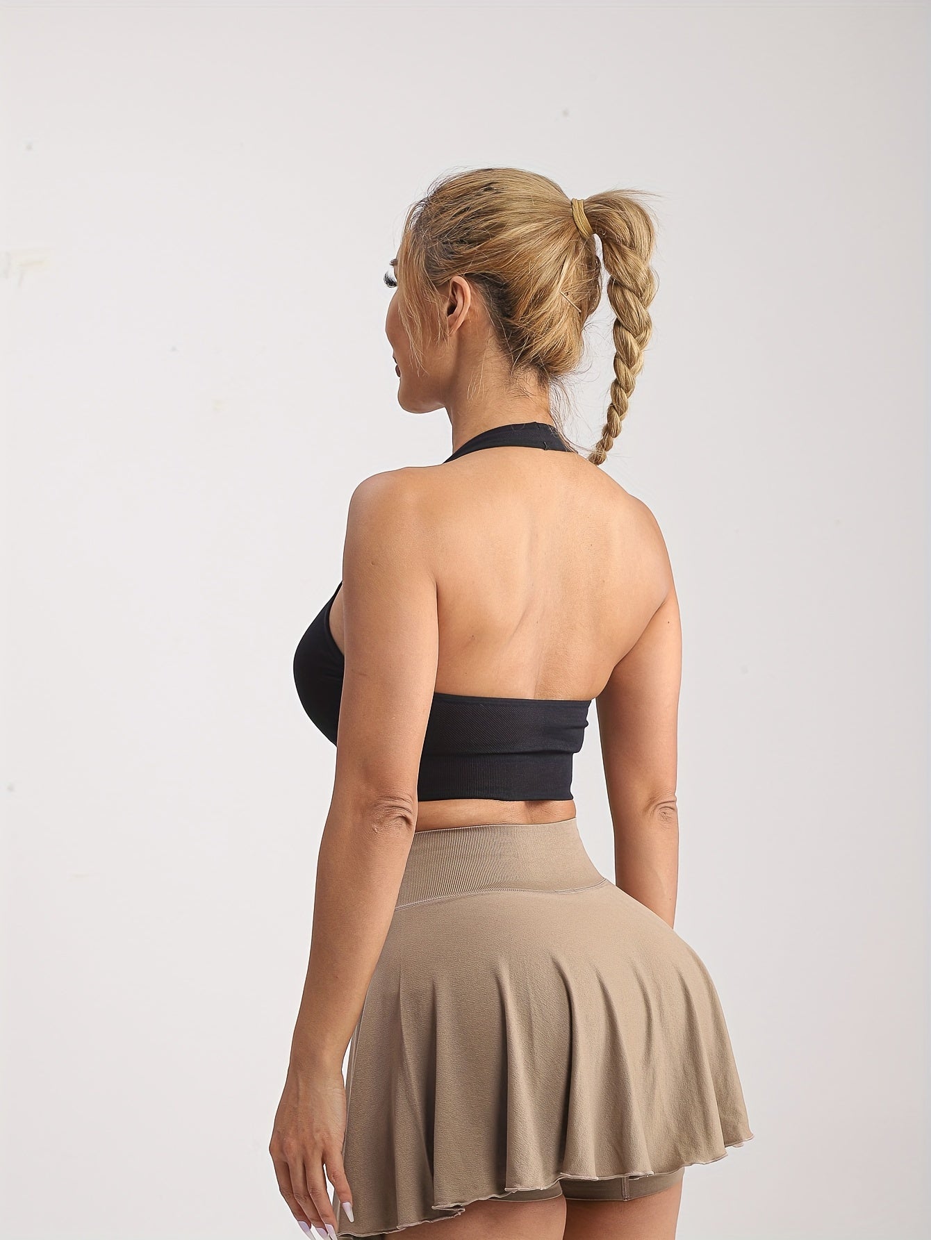 Seamless Crop Sports Top