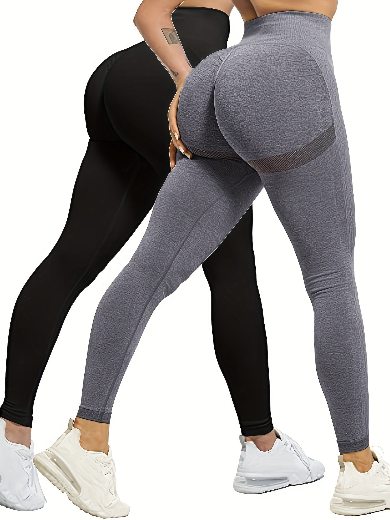 2-Pack High Waisted Pants