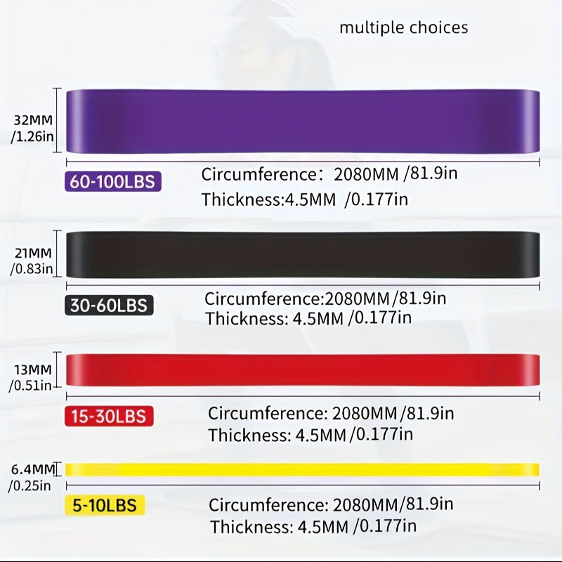 1pc Elastic Resistance Band
