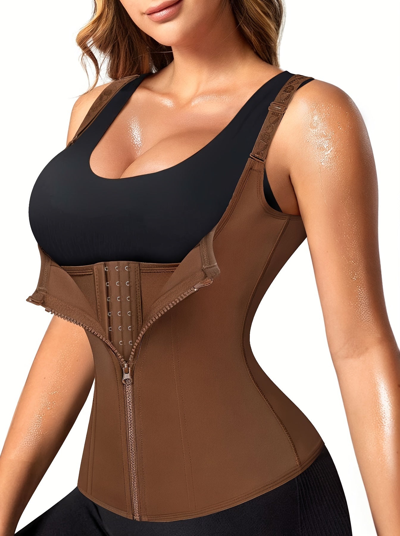 Waist Trainer Corset with Straps