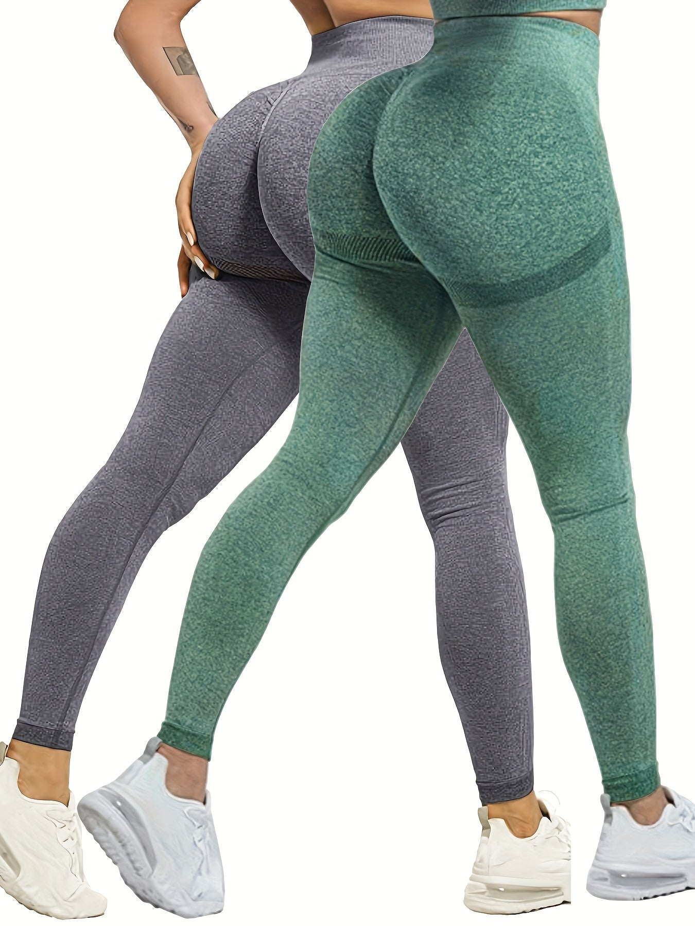 2-Pack High Waisted Pants