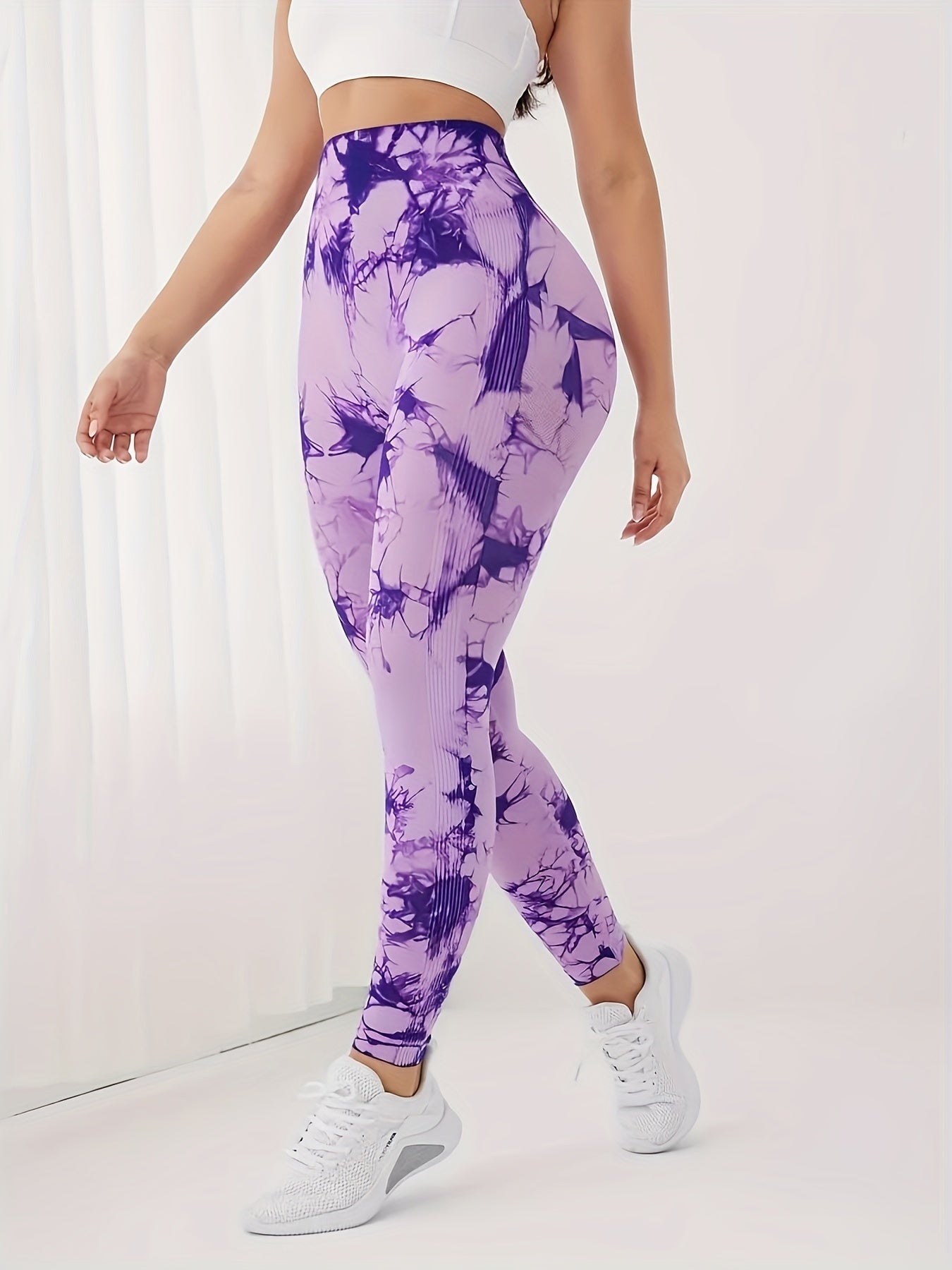 Women'S Tie-Dye High-Waist leggings