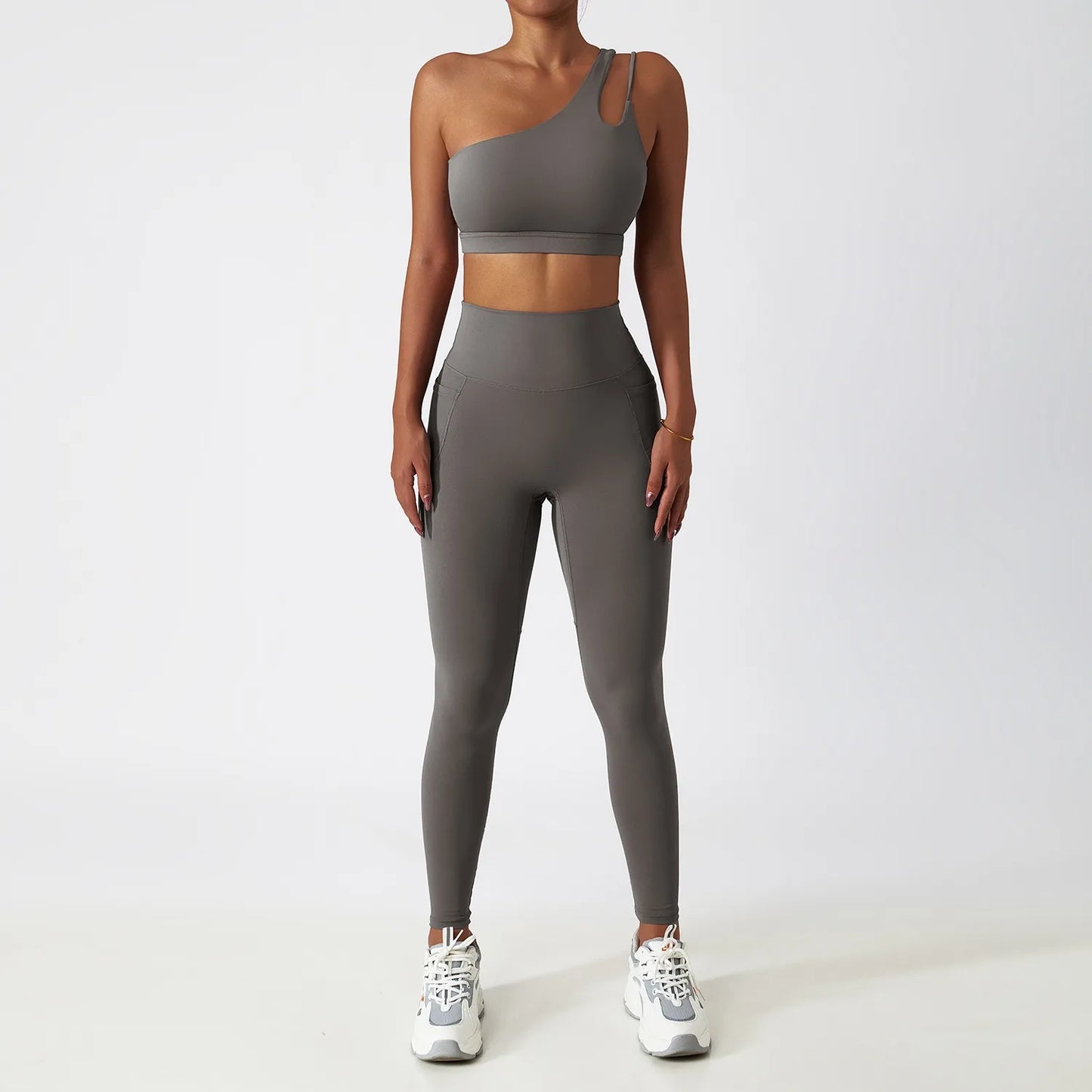 Women’s Gym & Yoga Set – Sports Bra, Shorts & Leggings