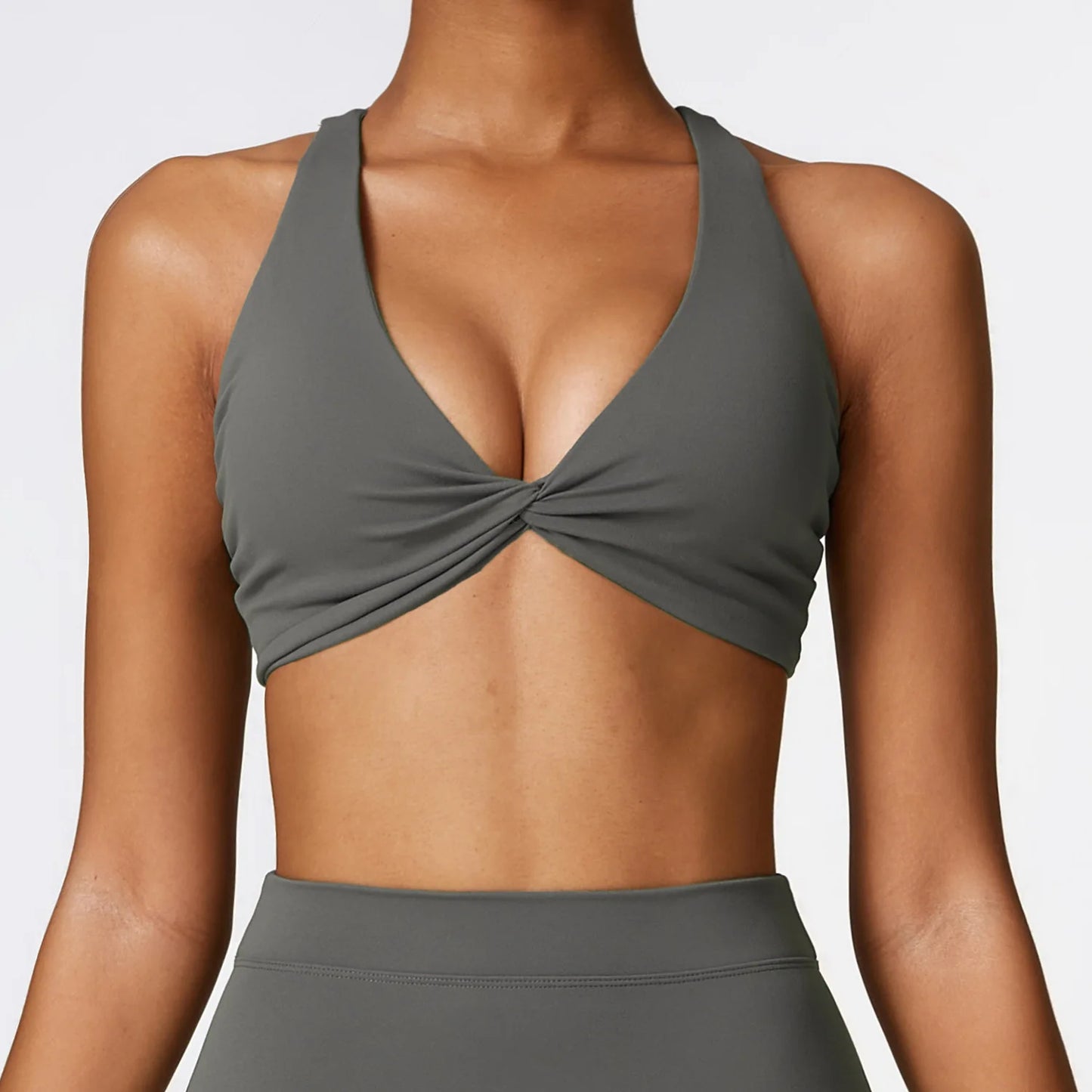 2-Piece Activewear Set – Sports Bra & Flared Yoga Pants