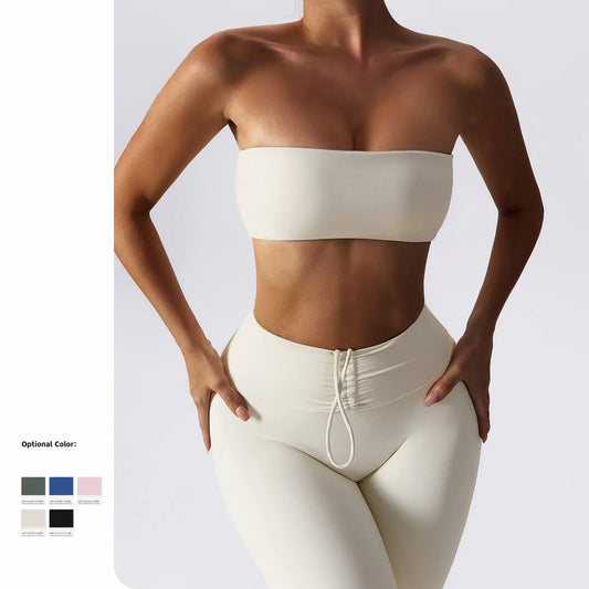 High Waist Women’s Gym Fitness Set – Premium Activewear for Workouts & Yoga