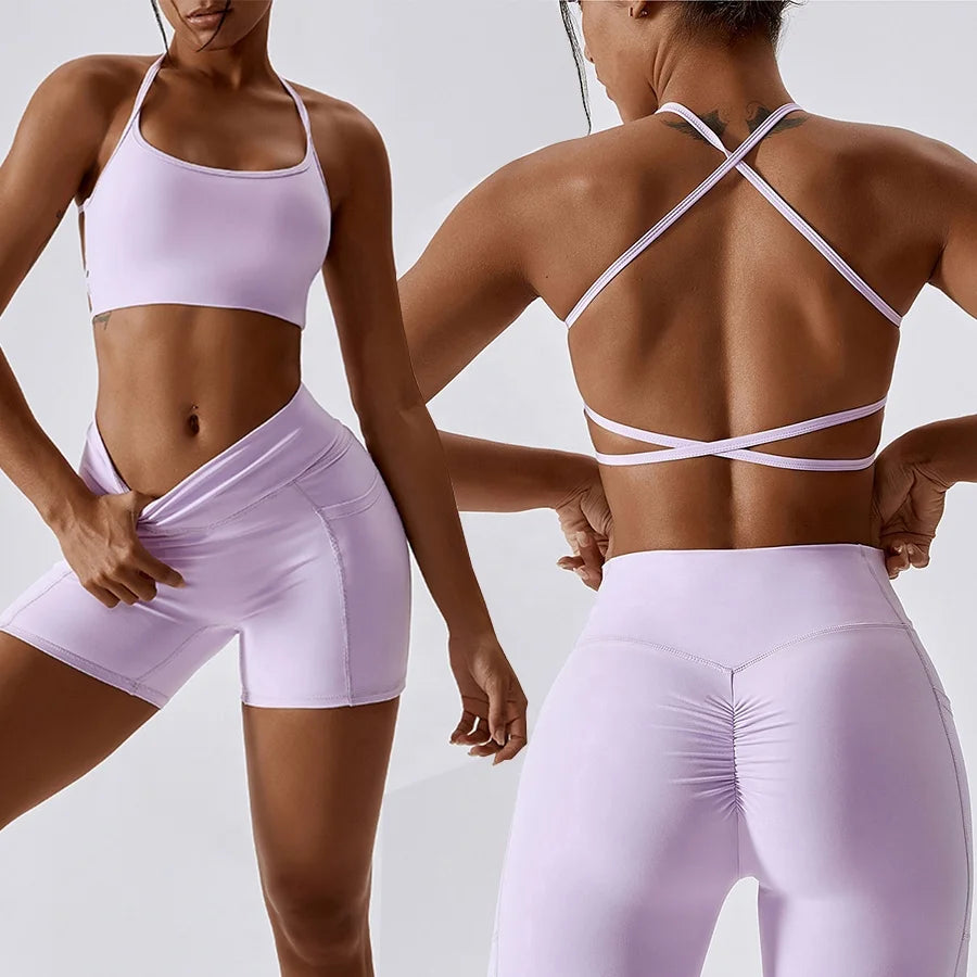 Wholesale Women’s Gym & Yoga Wear – 7-Piece Fitness Collection