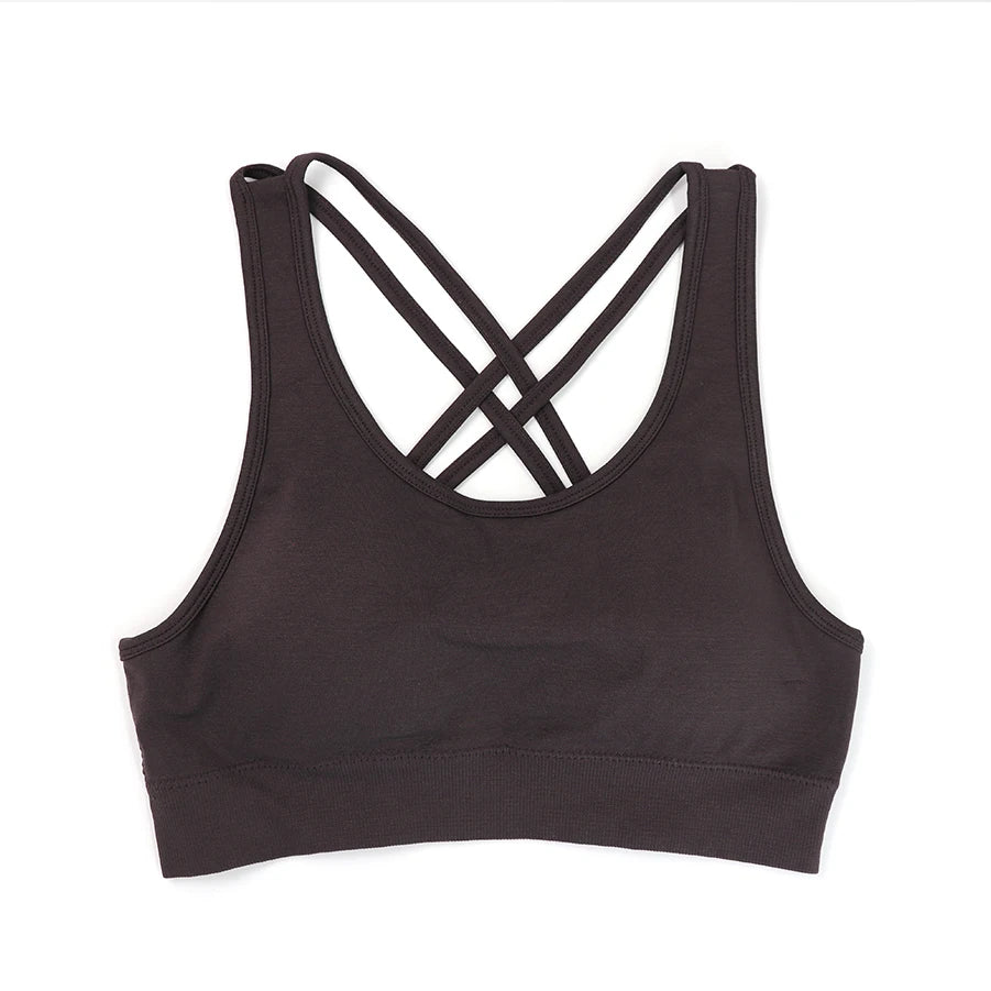 Seamless High-Waist Fitness Set – Crop Top, Leggings & Shorts