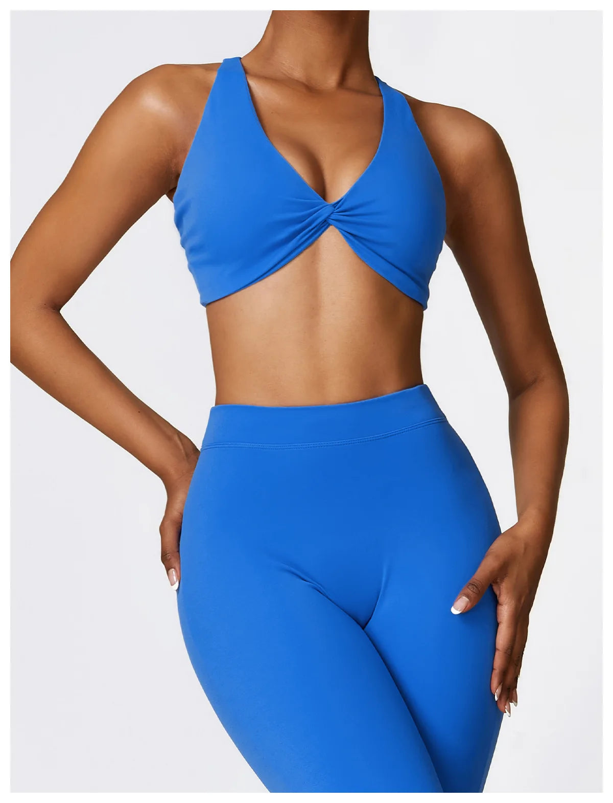 2-Piece Activewear Set – Sports Bra & Flared Yoga Pants