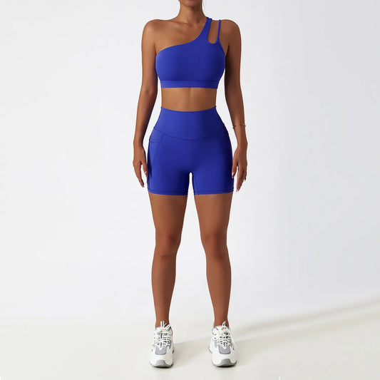Women’s Gym & Yoga Set – Sports Bra, Shorts & Leggings