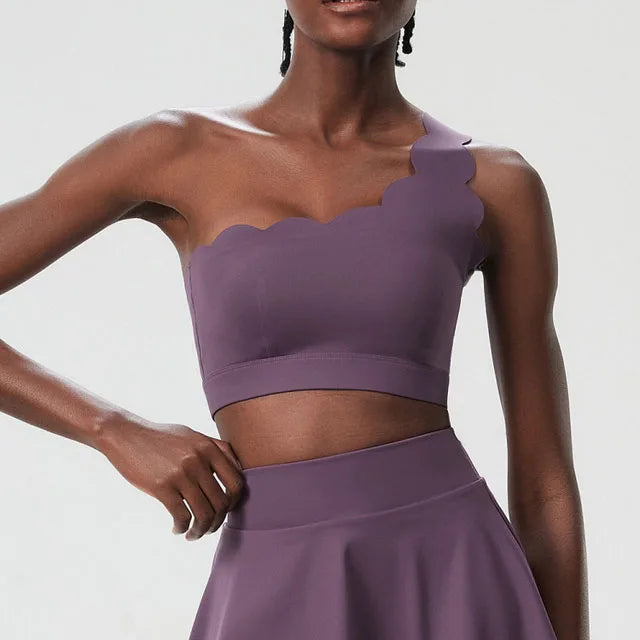 Back one Shoulder Gym Bras