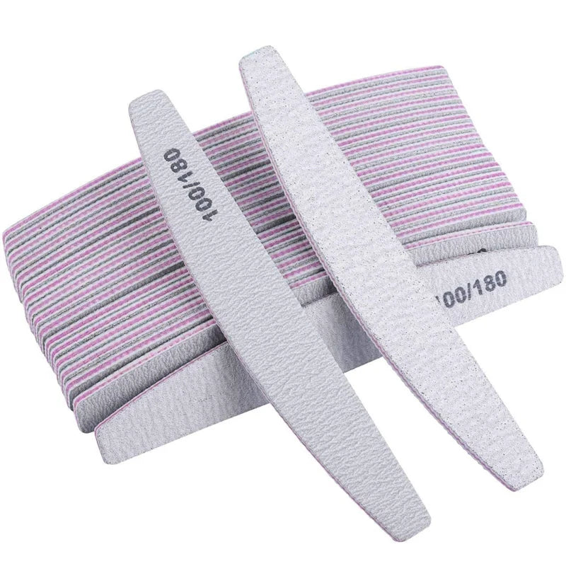 5pcs/10pcs/25pcs Reusable Nail Files
