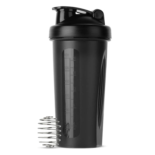 1pc 600ml Shaker Bottle