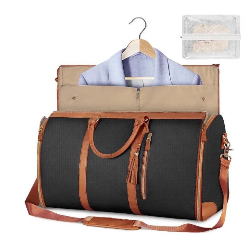 1pc Foldable Women's Travel Carry-on Clothing Bag