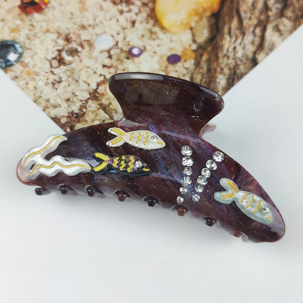 Sea Series Large Hair Claws Clip