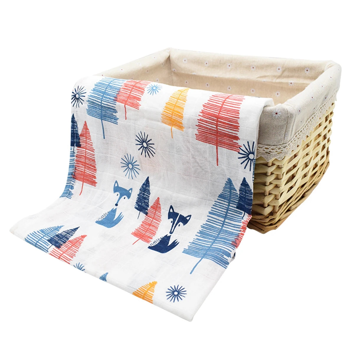 1Pc Muslin 100% Cotton Baby Swaddles