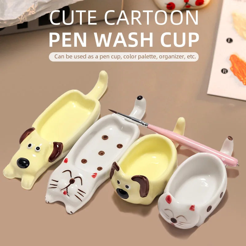 Nail Brush Cleaning Holder