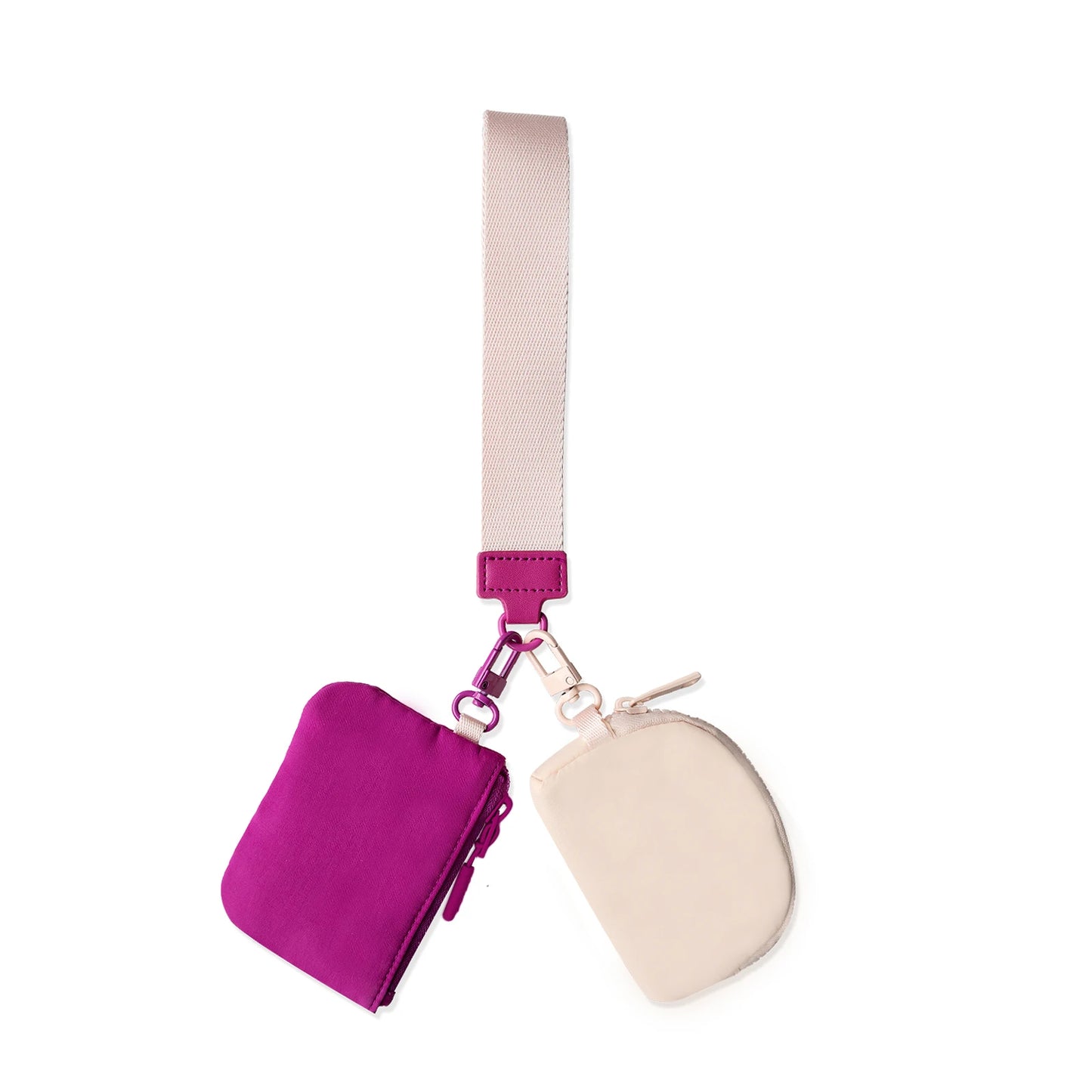 2 PCS Mini Wristlet keychain