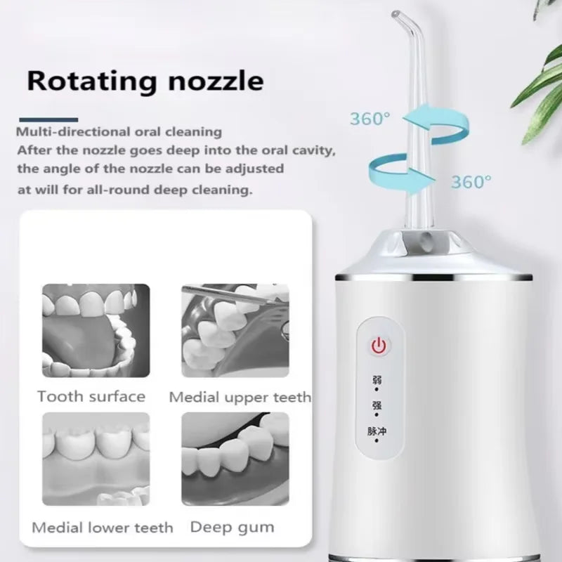 Teeth flosser