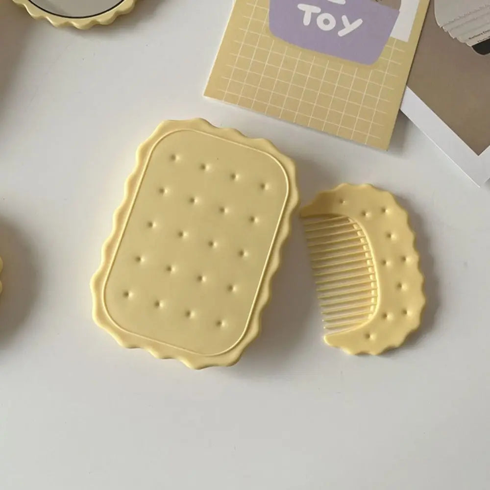 Biscuit Design Portable Mirror
