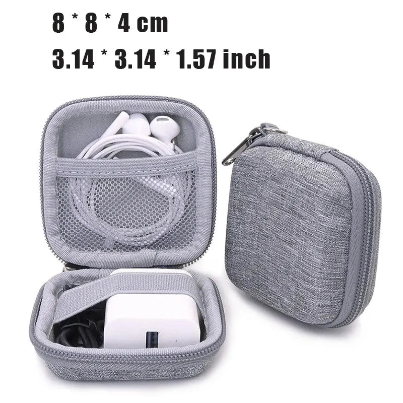 Portable Earphone Storage Bag