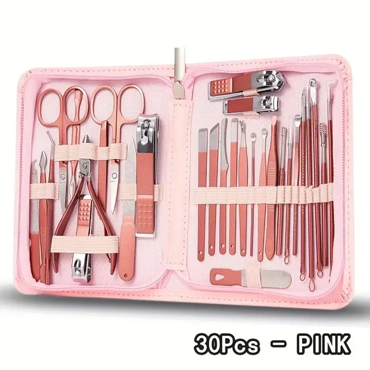 30 pcs Nail care tool set