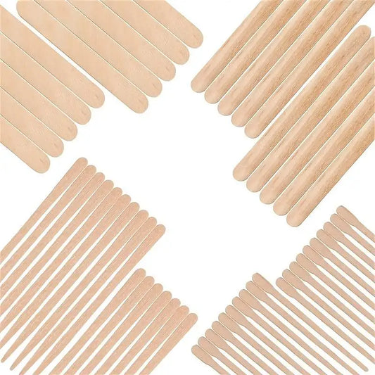 500PCS Wooden Disposable Depilation Spatula