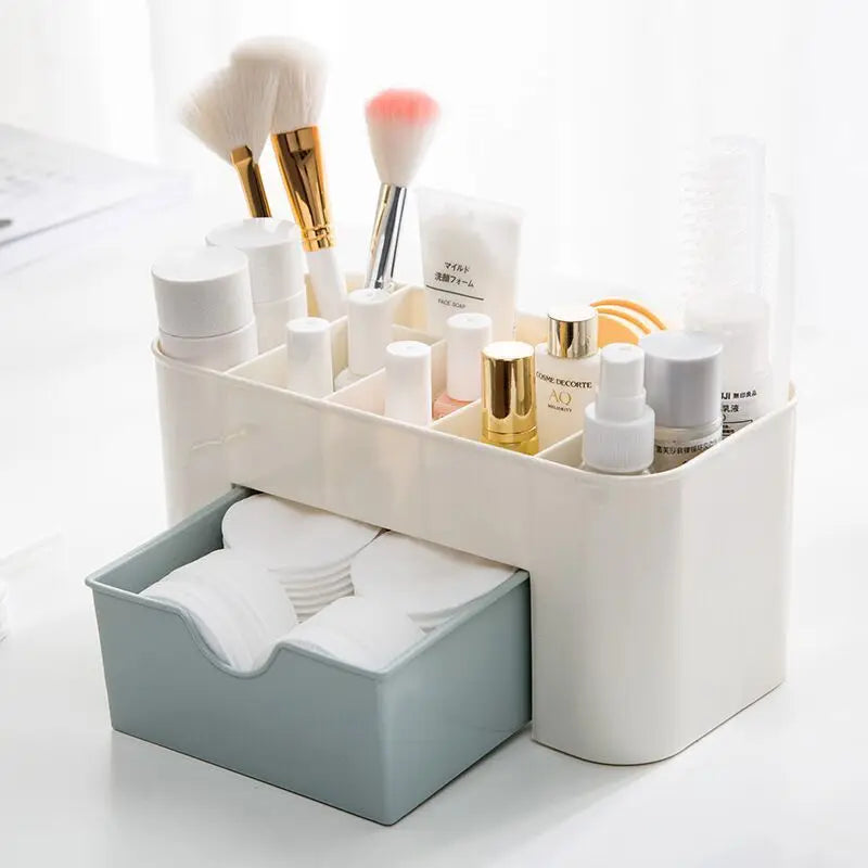 Makeup Organizer Storage Box With Drawer