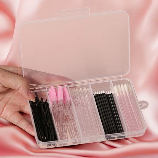 80pcs Professional Eyelash Brushes