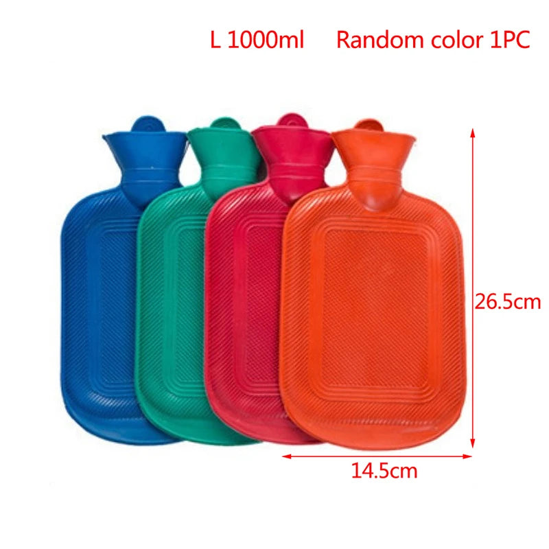 500/1000ml Rubber hot watter bottle