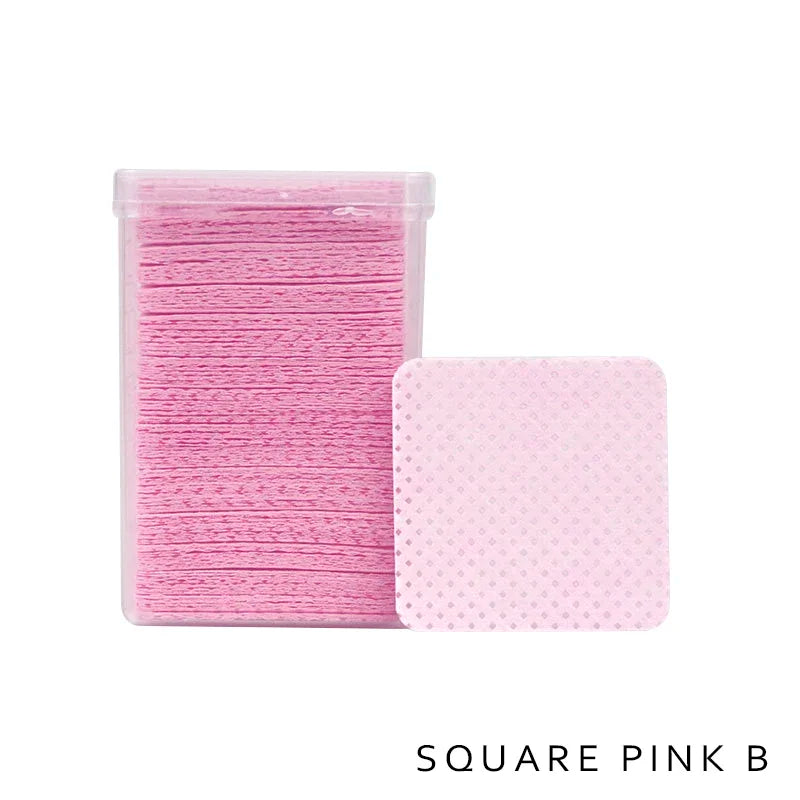 200Pcs Lint-Free Eyelash Glue Wipes