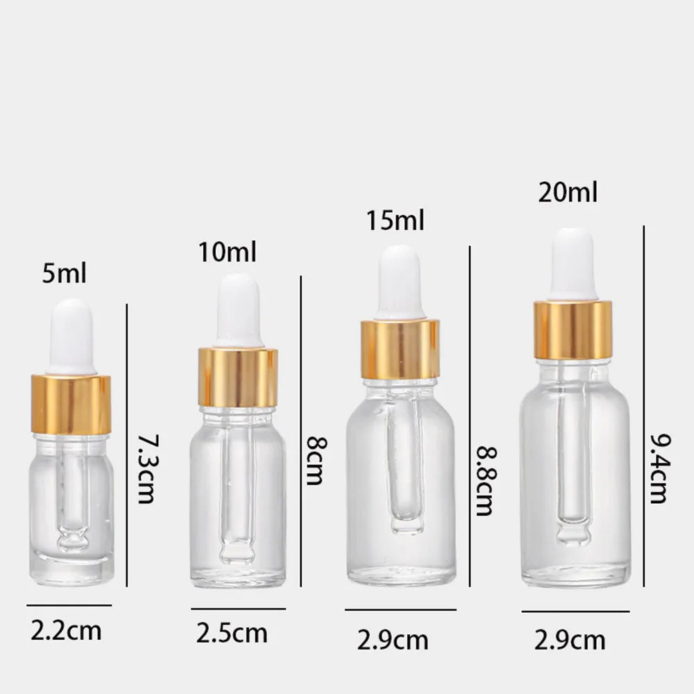 5ml 10ml 15ml 20ml 30ml 50ml 100ml Essential Oil Glass Bottle