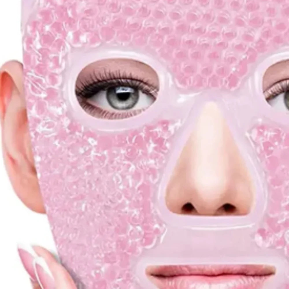 Pink Face Massage Ice Compress