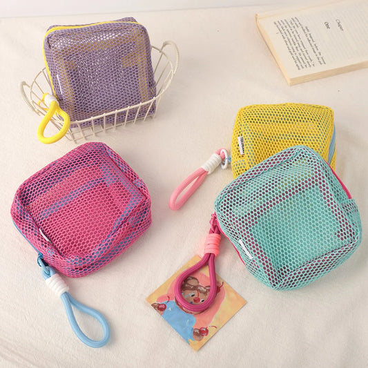 Portable Square Cosmetic Bag