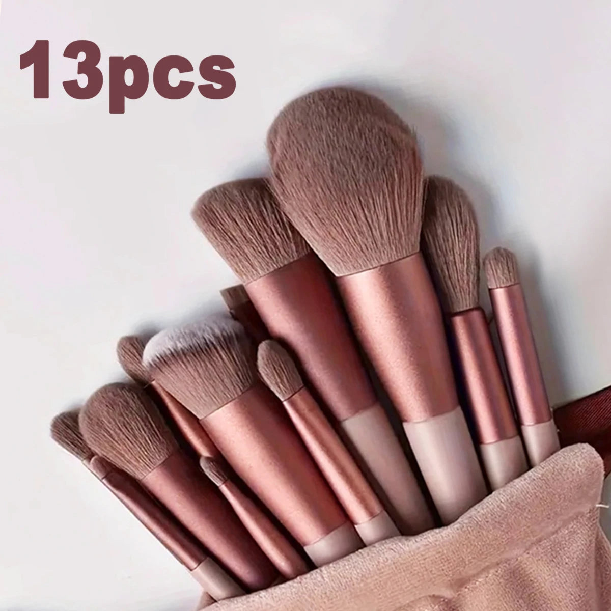13 PCS Makeup Brush Set