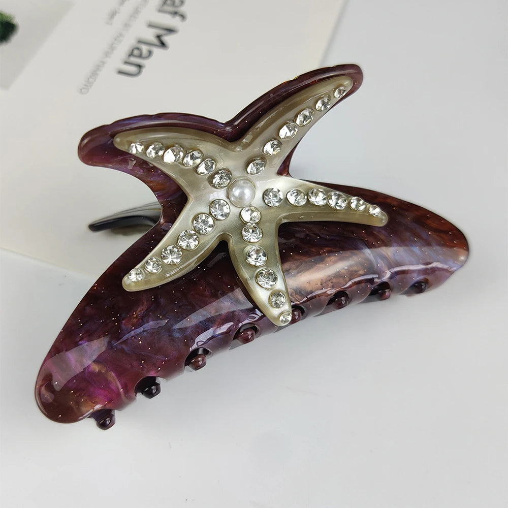 Sea Series Large Hair Claws Clip