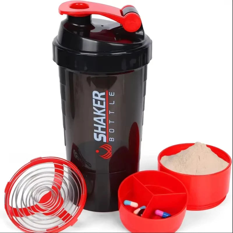 Shaker Bottle With Power Container