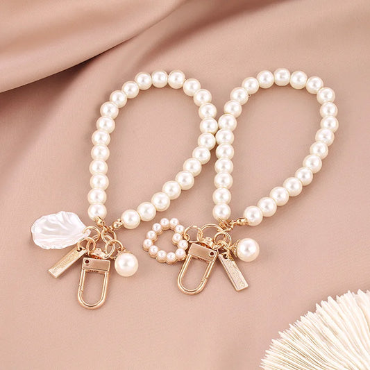 Pearl Keychain