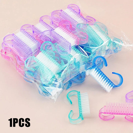 10/1Pcs Plastic Nail Brush