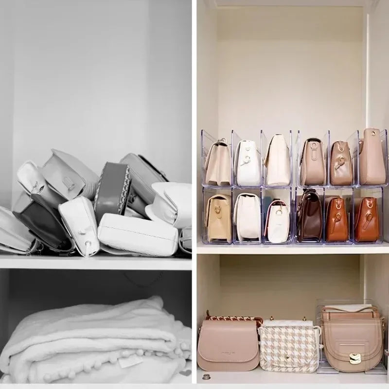 Handbag storage rack