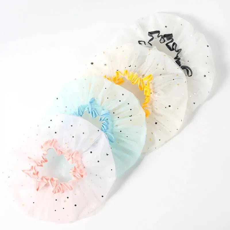 Double-layer Shower Cap