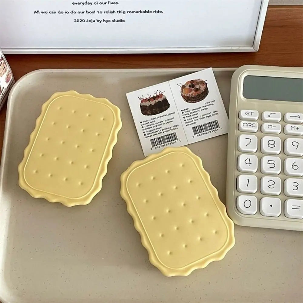 Biscuit Design Portable Mirror